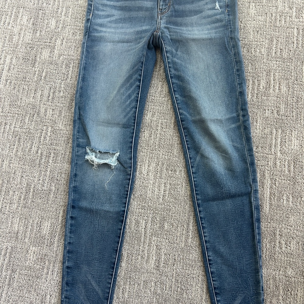 American Eagle Women’s Blue Skinny Jeggings